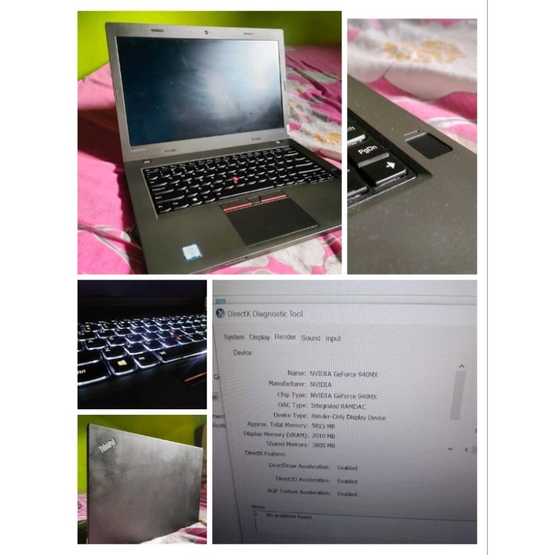 Laptop Lenovo T460p Dual VGA Nvidia Geforce 940MX