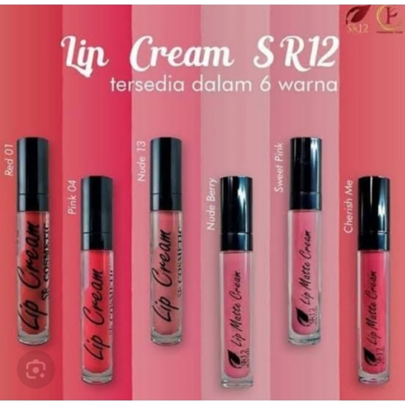 Lip Matte Cream SR12 / Lip Cream SR12