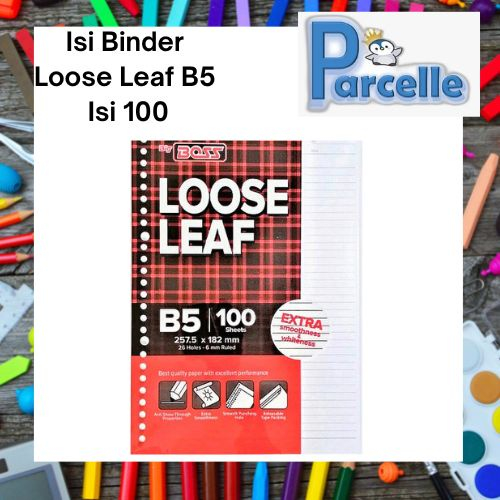 

ISI BINDER B5 100/LOOSE LEAF BERGARIS