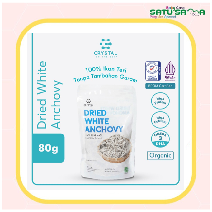

CRYSTAL DRIED WHITE ANCHOVY 80 G