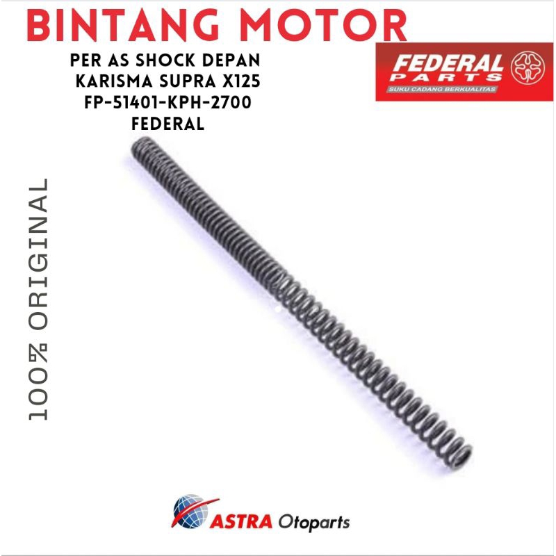 Per Shock Depan Karisma Supra X125 KPH Federal