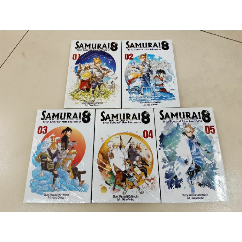 Paket Komik Samurai 8 - The Tale of Hachimaru (FULLSET)