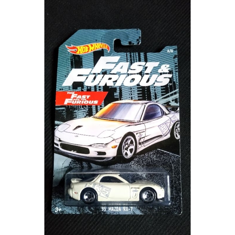 Hotwheels '95 Mazda RX7 fast&furious