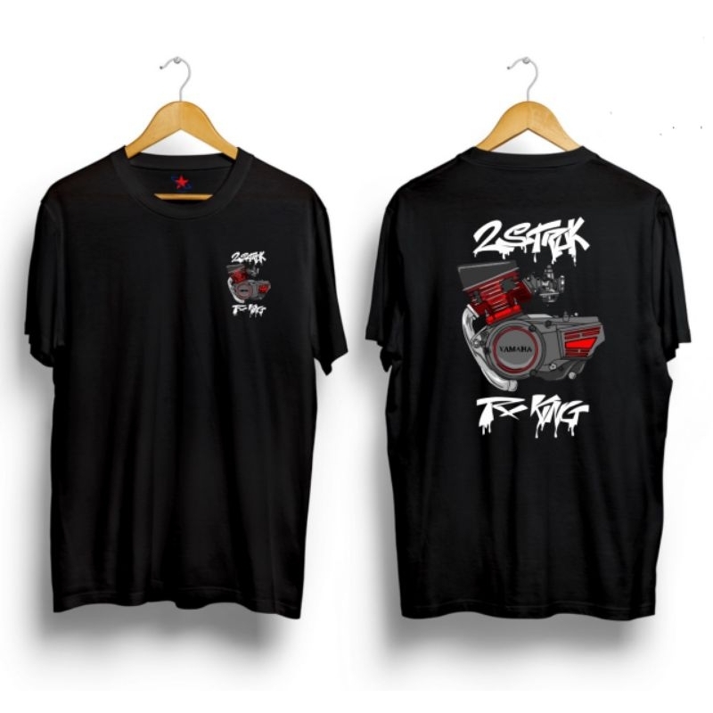 Baju Kaos Rx king 2 Struk kaos Mesin Yamaha Rx King | Ligar24 Tshirt