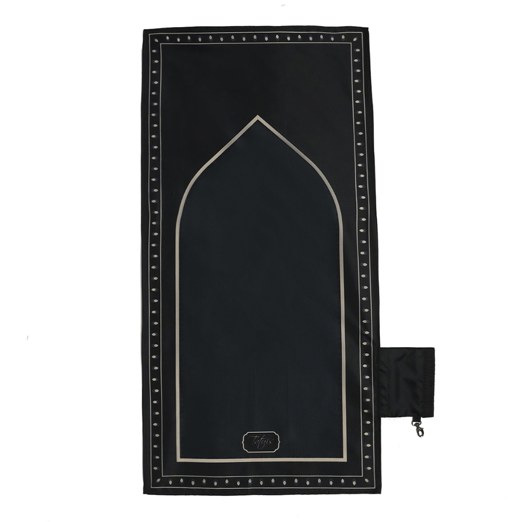 Sajadah Travel Ringan Tatuis Tiara 076 Micro Waterproof Black Blue Brown Teracota