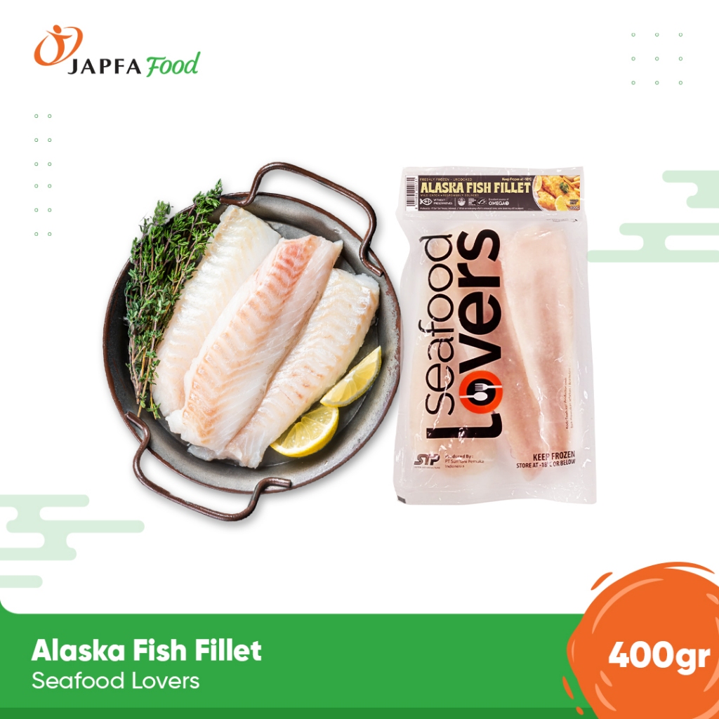 

Seafood Lovers Alaska Fish Fillet 400 gram