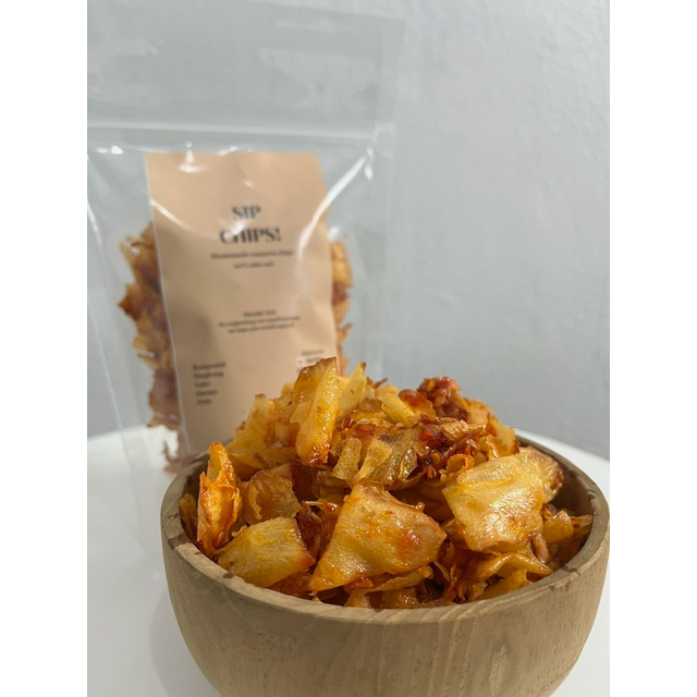 

SIPCHIPS Keripik singkong pedas 250gram