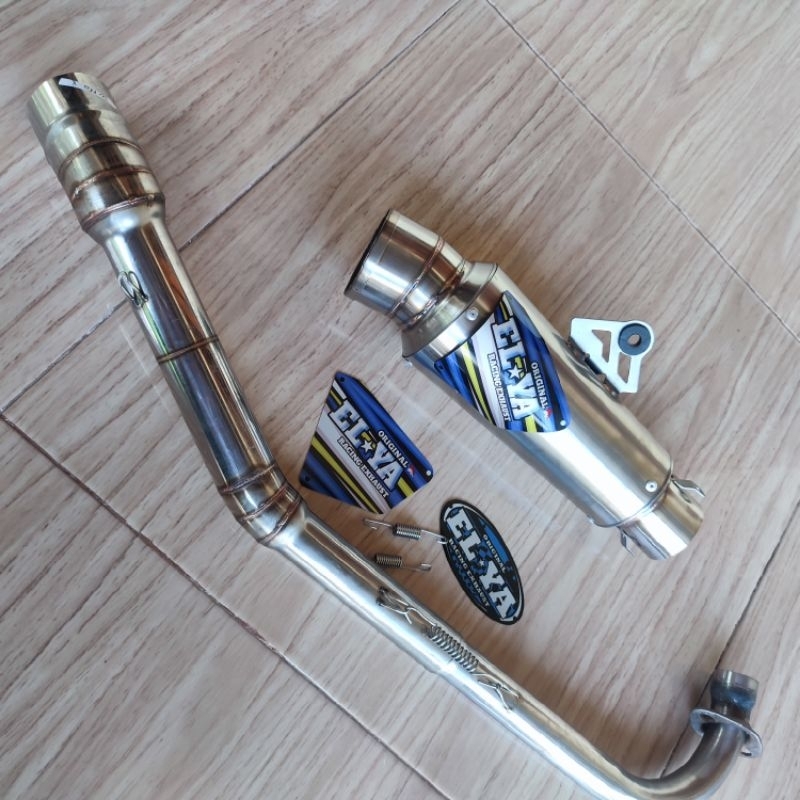 knalpot ELYA racing original kompetisi pnp bebek Jupiter vega supra x karisma shogun astrea grand