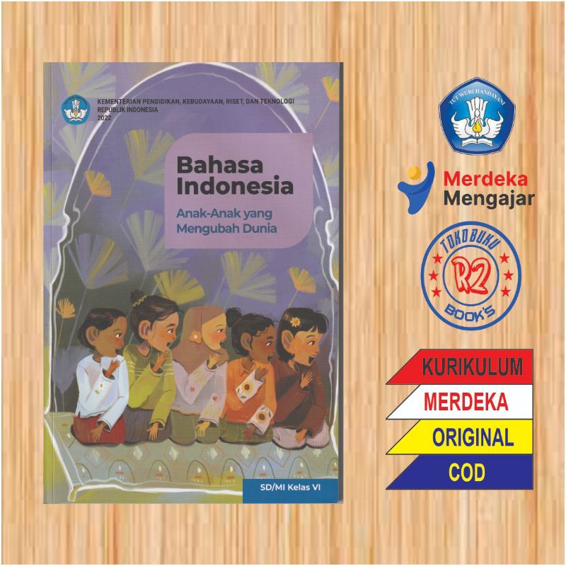 

Buku bahasa Indonesia kelas 6 SD kurikulum merdeka