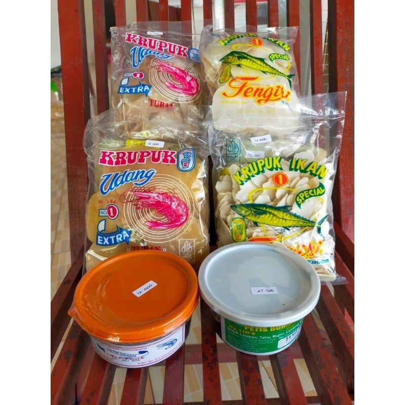 

paket hemat oleh-oleh tuban / paket krupuk tengiri/ krupuk khas Tuban / krupuk tengiri asli/ krupuk enak