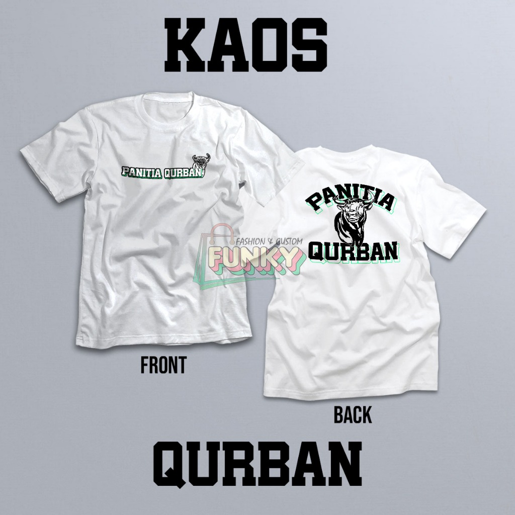 kaos panitia qurban 1445 hijriah / kaos panitia qurban