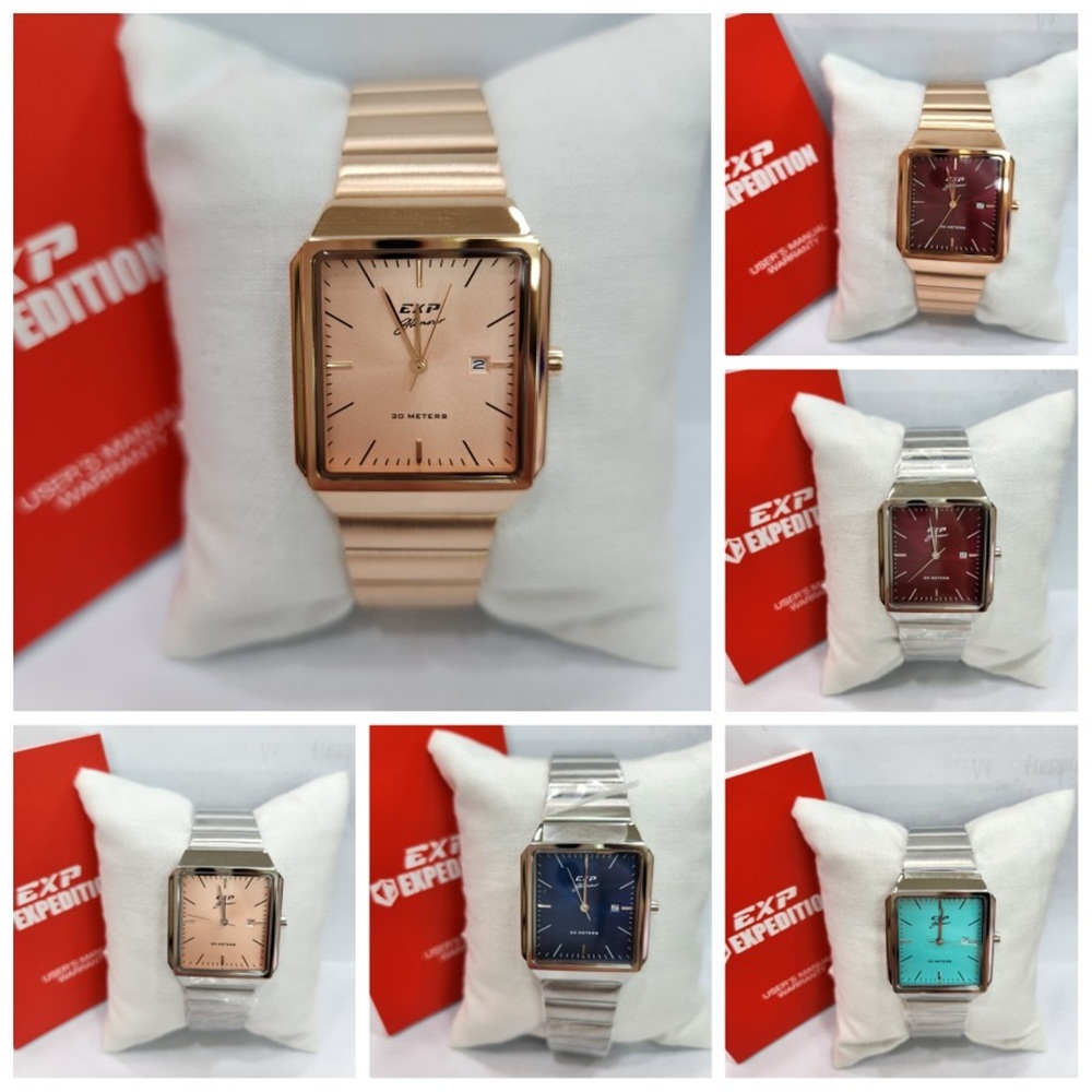 Jam Tangan Rantai  Wanita Expedition Exp 6854 Anti Air Original 100% Terbaru