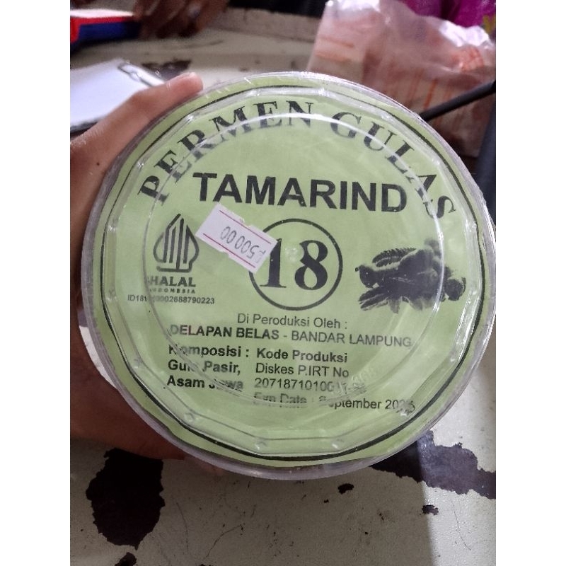 

[Toples] PERMEN GULAS TAMARIND 18