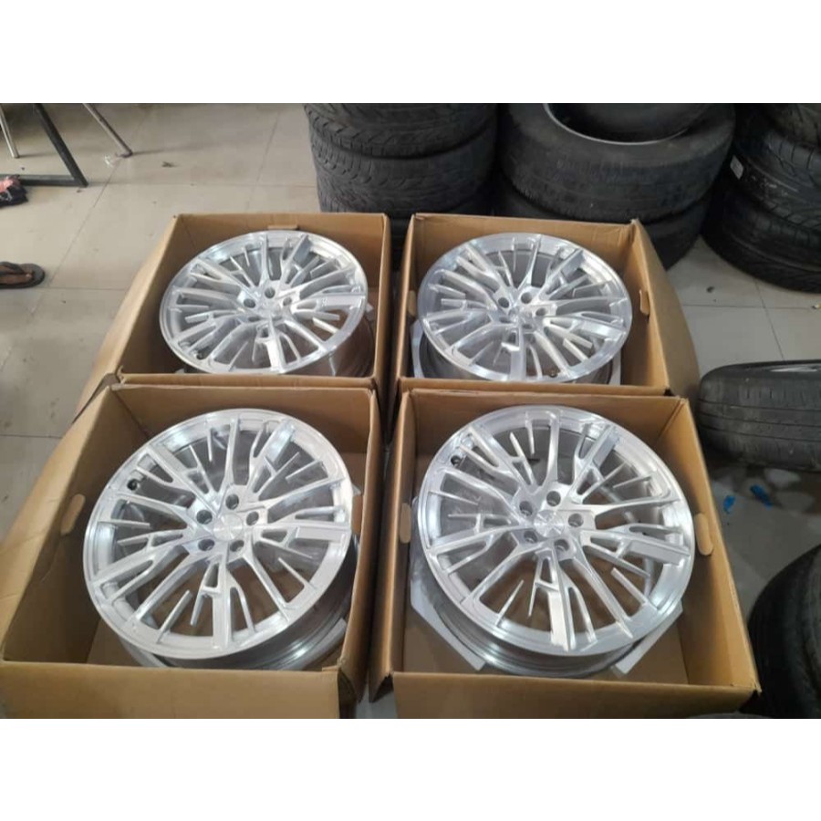 Velg Mobil Bekas Ori HSR RFG GT RX R21X8 5X114 ET15