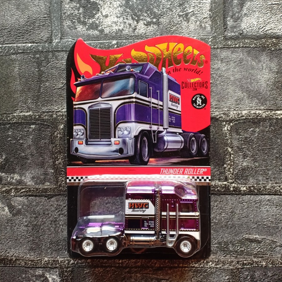Hot Wheels RLC Thunder Roller Red Line Club 2021 Exclusive Original