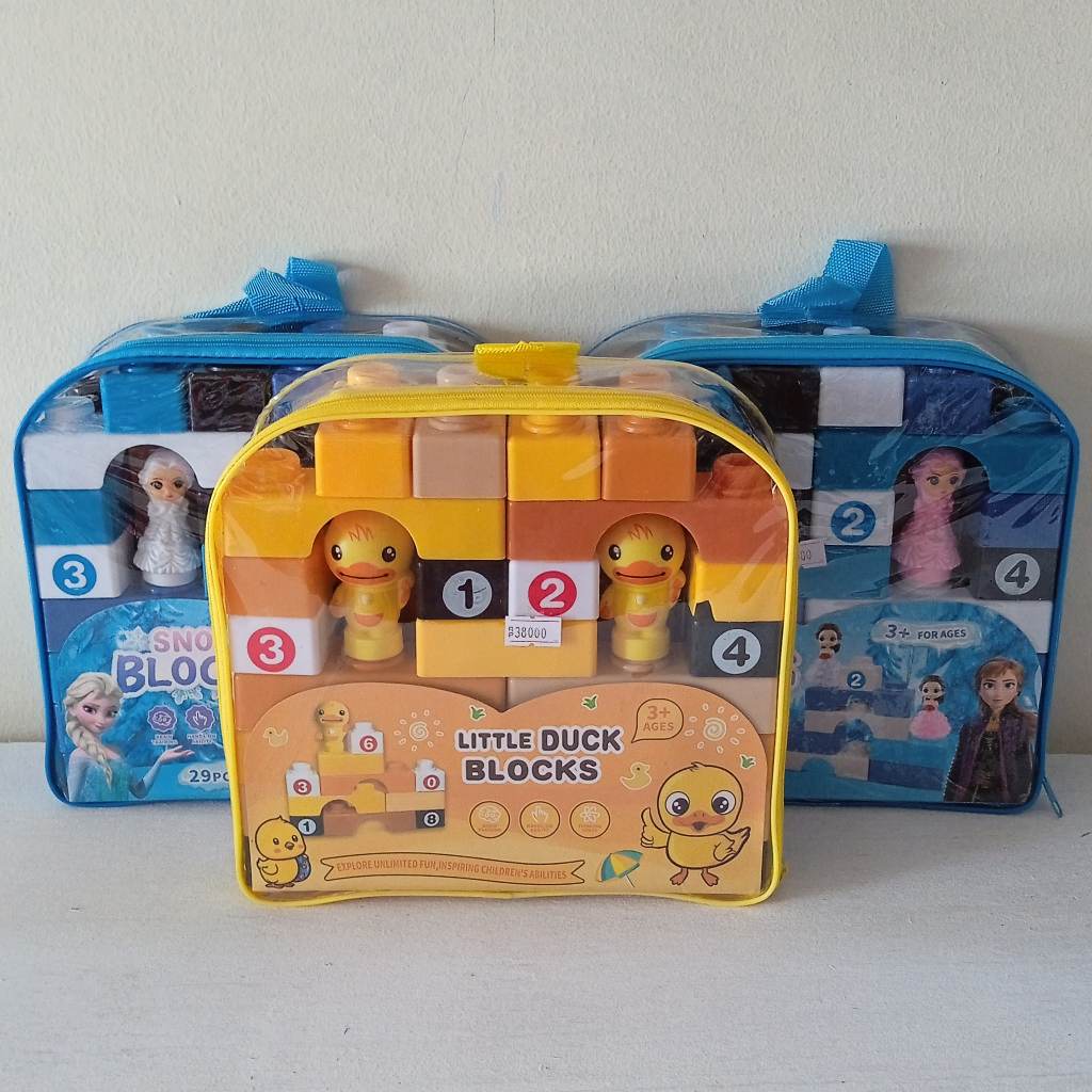 MAINAN ANAK EDUKASI CREATIVE BLOCKS LITTLE DUCK