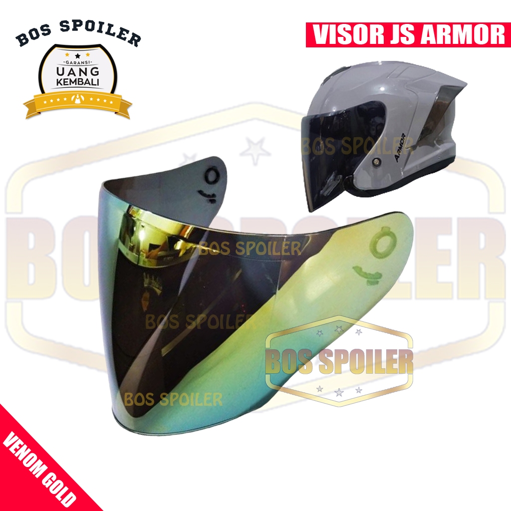 Kaca Helm JS ARMOR Visor Helmet  jitsu armour jsarmor js armorr
