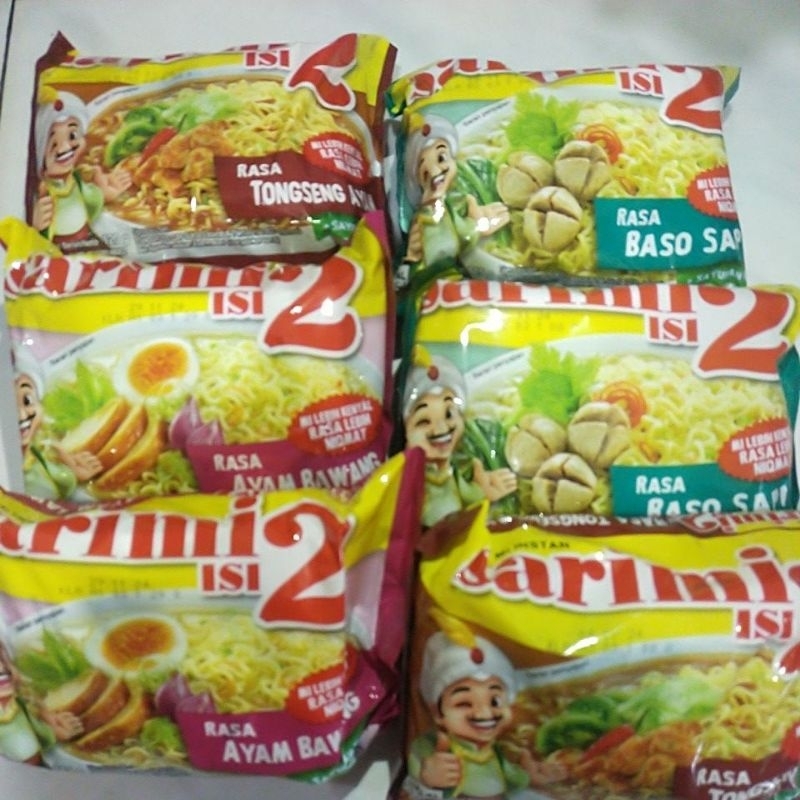 

Sarimi isi 2 Tongseng, Baso sapi, Ayam bawang