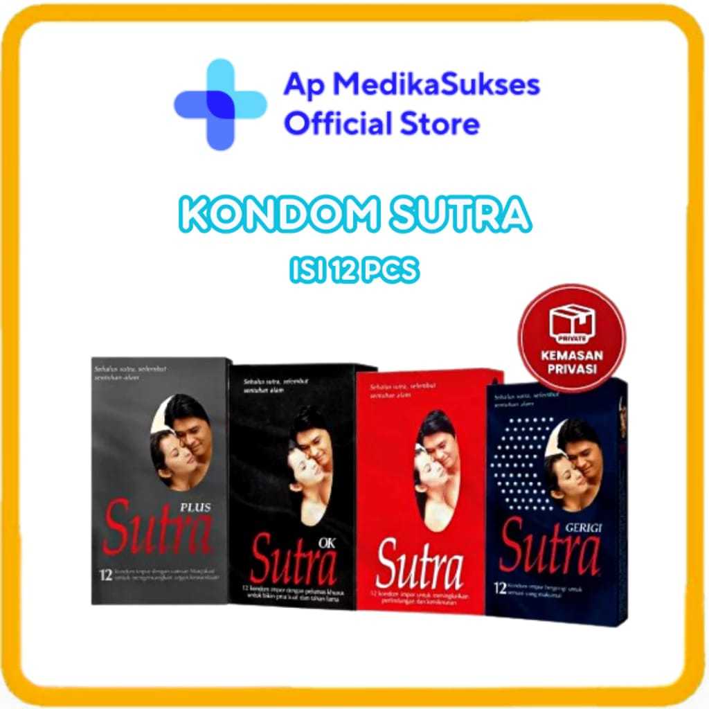 Kondom Sutra 12's Merah / OK Hitam / Gerigi / Plus SUTRA