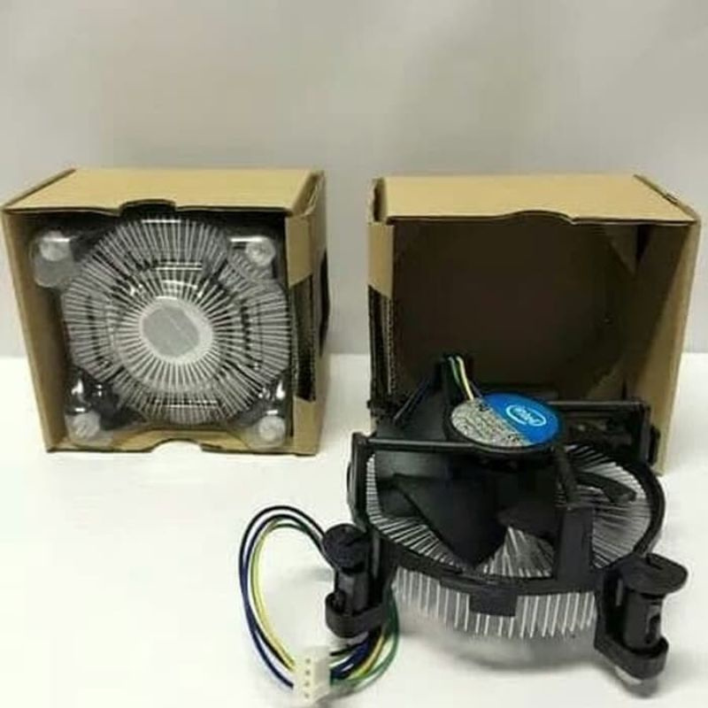 Fan Processor LGA 775 - 1155 Intel Box - CPU Cooler - Cooling fan COOLING FAN / CPU COOLER FAN LGA C