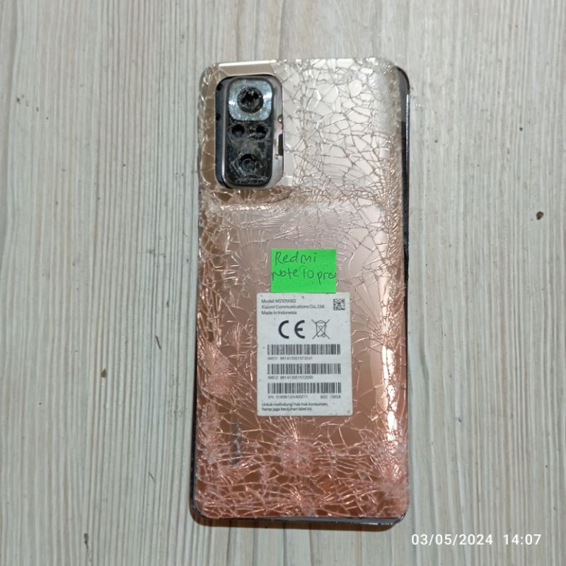 Mesin Xiaomi Redmi Note Note 10 Pro Mati Unit