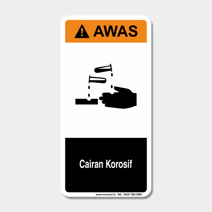 

Safety Sign Rambu K3 Awas - Cahaya Korosif
