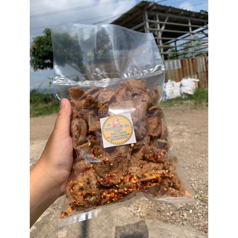 

KERUPUK BASO IKAN 250gr PEDAS DAUN JERUK