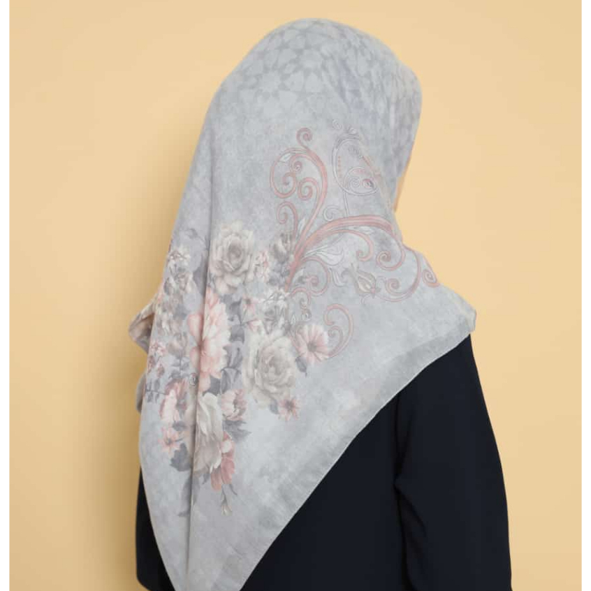 NAIDA Series Miss Color Voile Scarf Ultrafine Polyspun - Hijab Size 120*120 cm-1