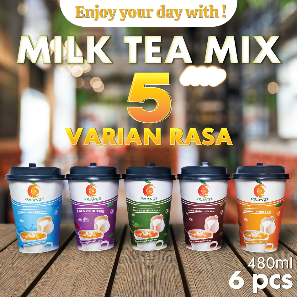 

Barnik88 Minuman Bubuk Minuman Instan 6 Rasa Dengan Cup Bubuk Milk Tea Powder Minuman Kekinian + Toping Jelly Minuman Hot & Ice Instan