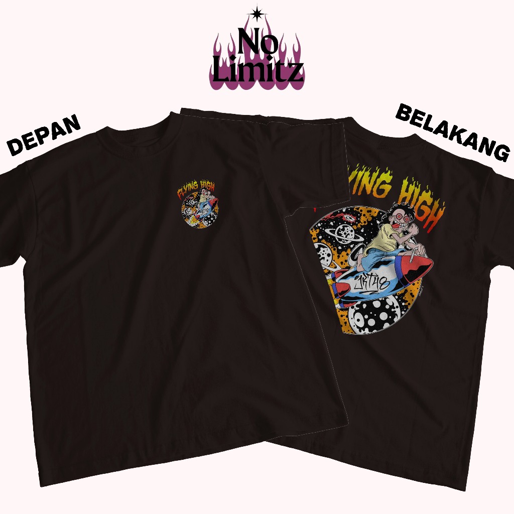 T-SHIRT Flying High JKT48 JKT48 Unisex