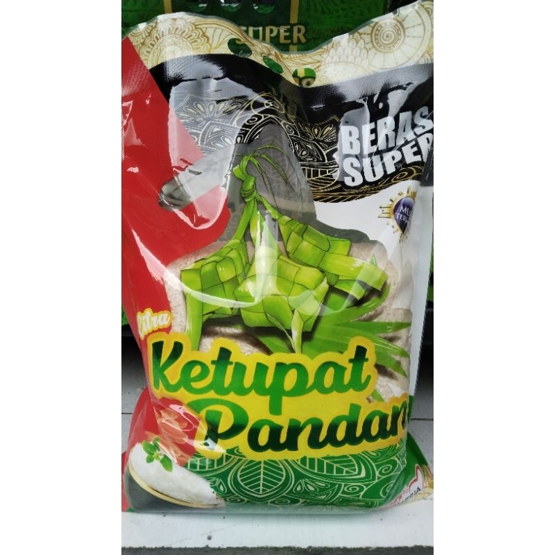 

Beras Ketupat Pandan isi bersih 5lt