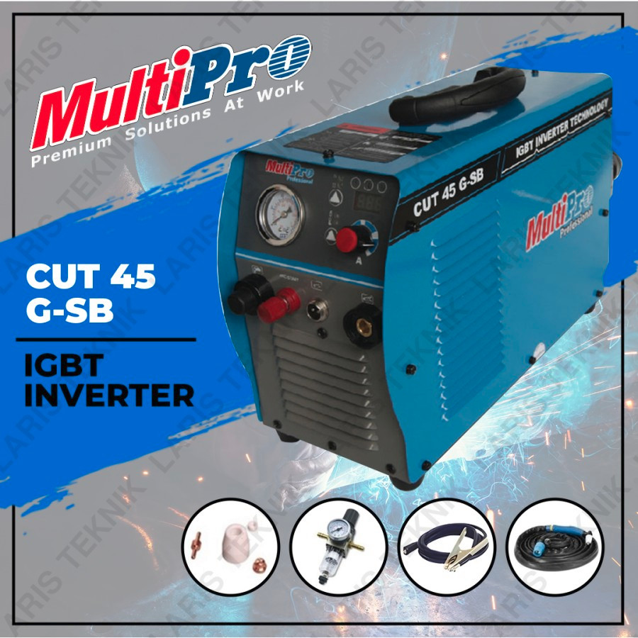 Mesin Potong Plat Besi/Cutting Plasma Merk Multipro CUT 45 G-SB