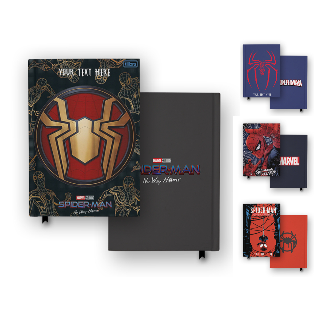 

Buku Catatan Notebook The Amazing Spiderman Custom Hardcover Agenda Diary Jurnal Custom Nama