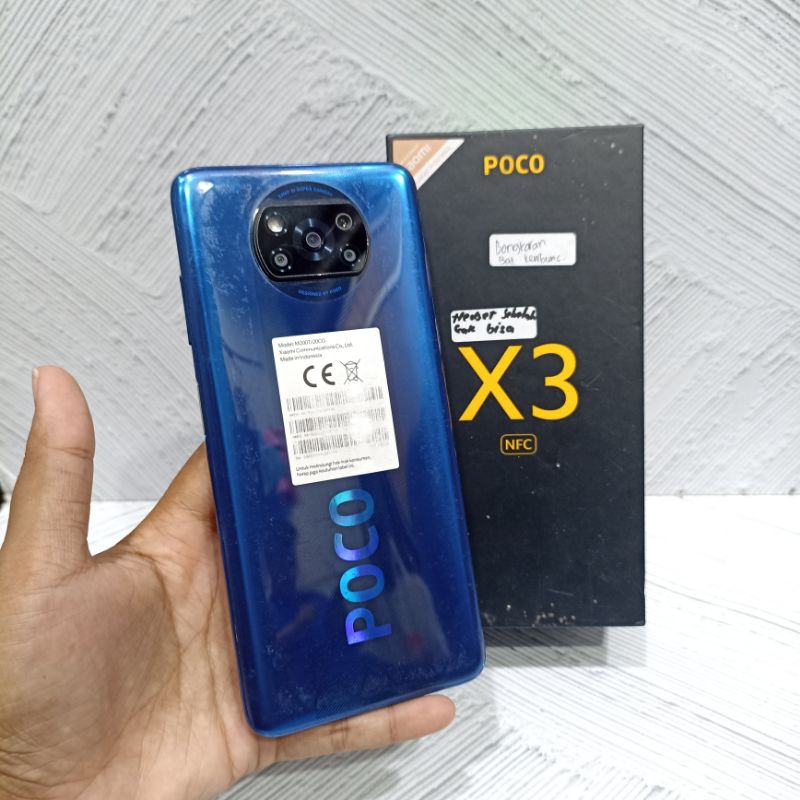 Poco X3 NFC 8/128 GB Handphone Second Bekas
