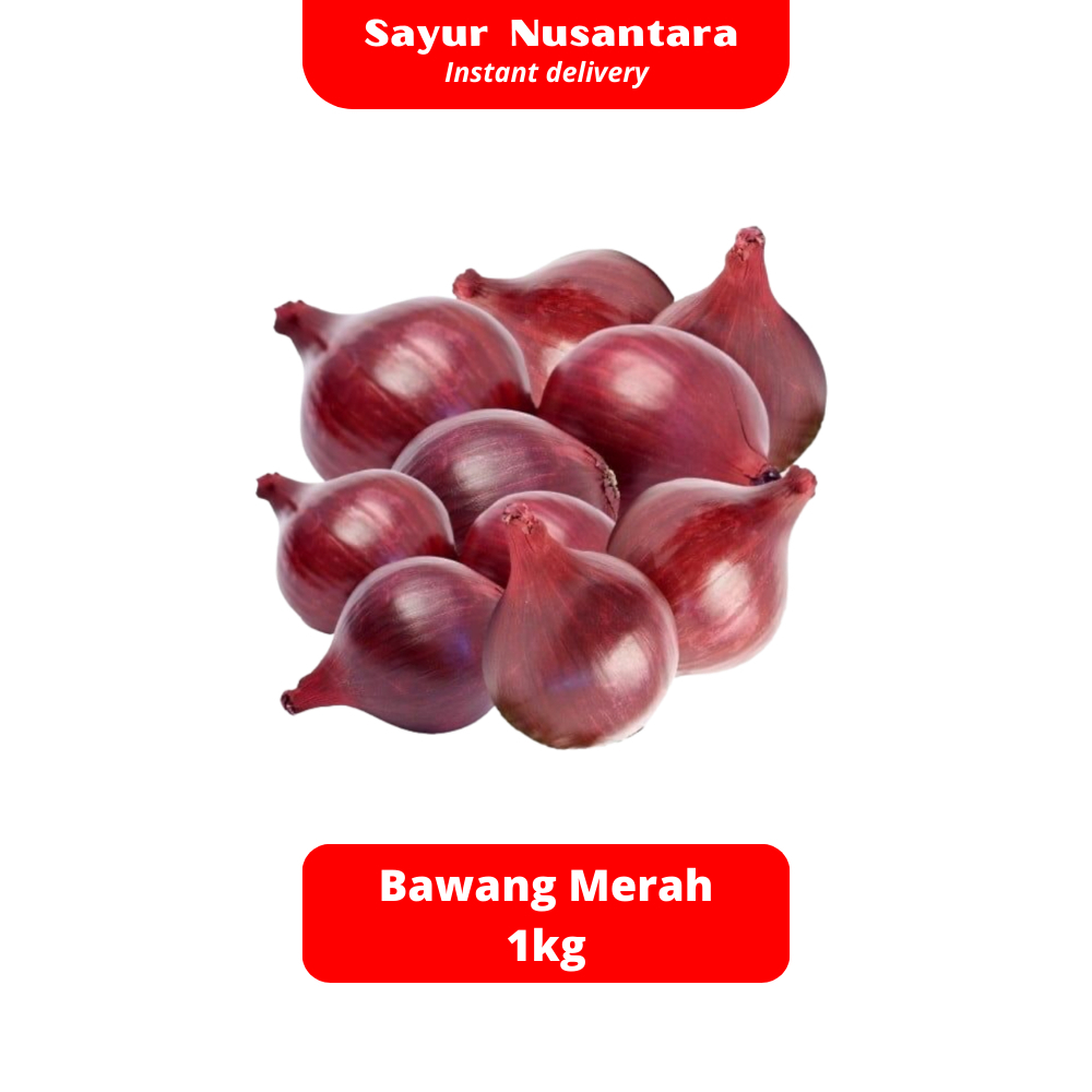 

Bawang Merah 1KG - Sayur Nusantara