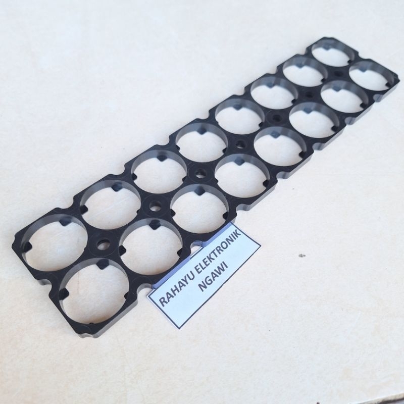 Bracket Battery 32650 Holder Baterai 32700 Slot Tempat Batu Lubang Fix Tak Bisa Ubah