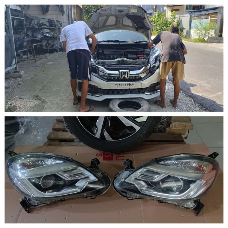 lampu depan mobilio rs 2014-2018
