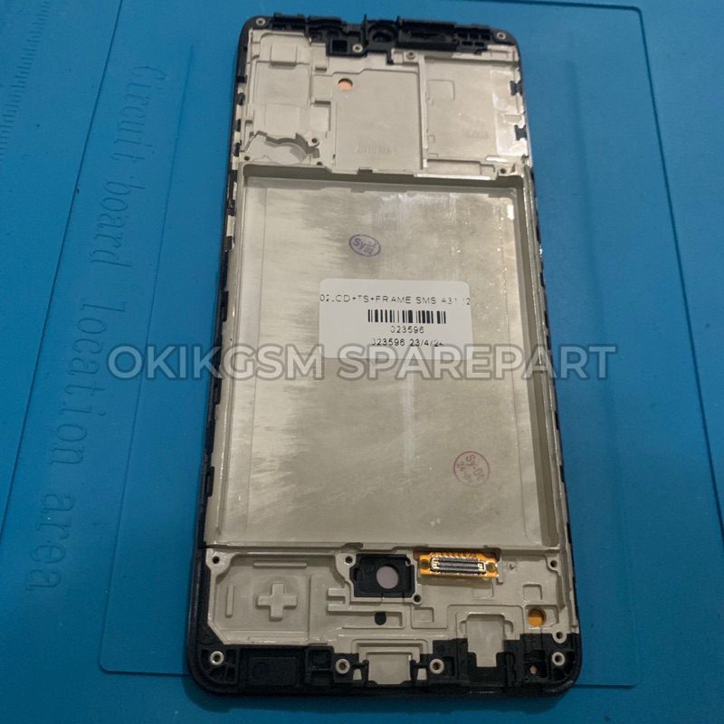LCD TOUCHSREEN FRAME SAMSUNG M31 ORI BISA FINGERPRINT