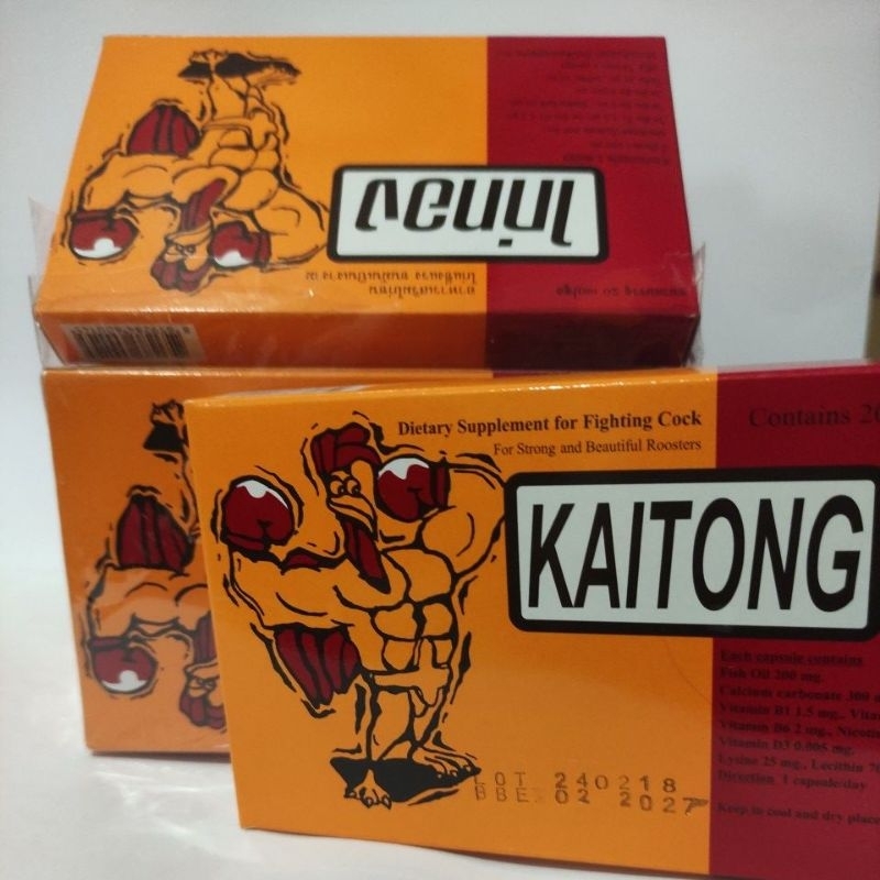 Kaitong Suplemen Ayam - Kaitong Obat Ayam