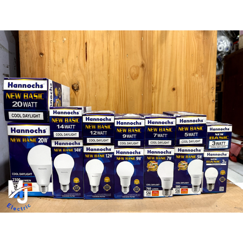 Hannochs NEW BASIC 3Watt, 5Watt, 7Watt, 9Watt, 12Watt, 14Watt, 20Watt