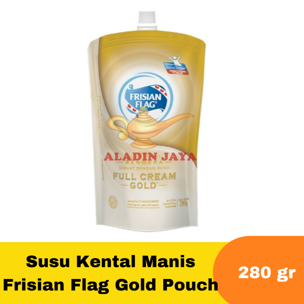 

Susu Kental Manis Frisian Flag Gold Pouch 280 gr
