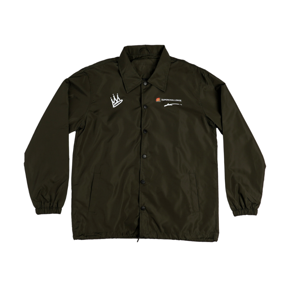 SUPERSTORE | Jaket SuperChallenge - Green Coach Red - Jaket Pria & Wanita