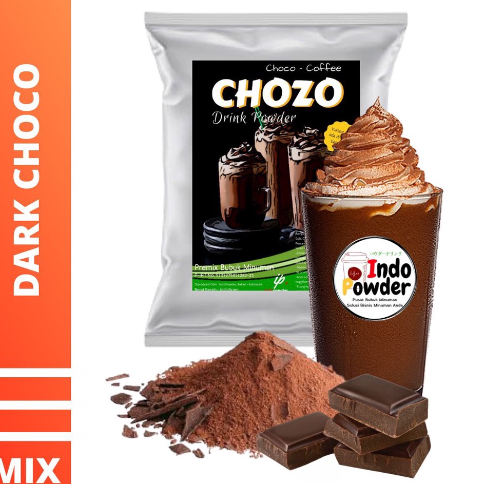 

HOT Minuman Coklat rasa DARK CHOCO 1 Kg Bubuk Minuman Coklat rasa DARK CHOCO Dark Choco Powder 1Kg