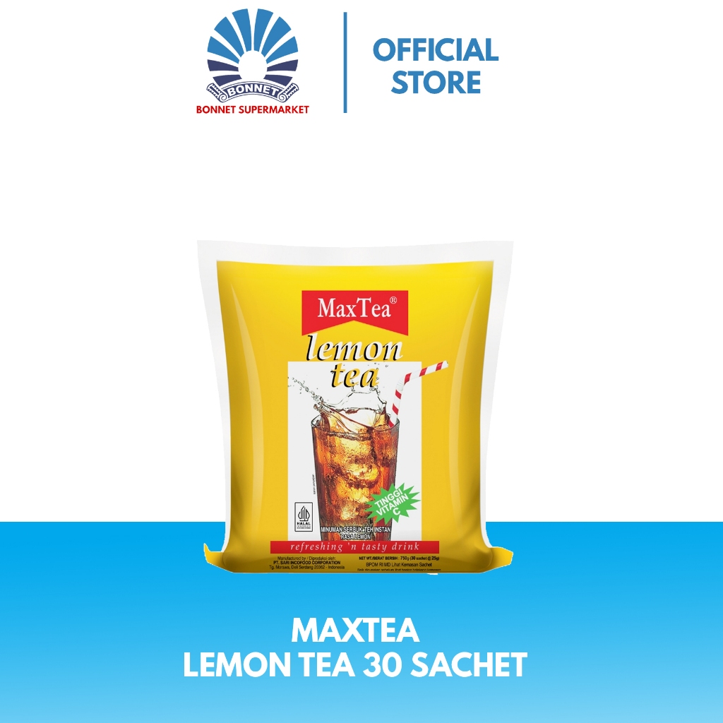 

Maxtea Lemon Tea 750g ( 30Sachet )