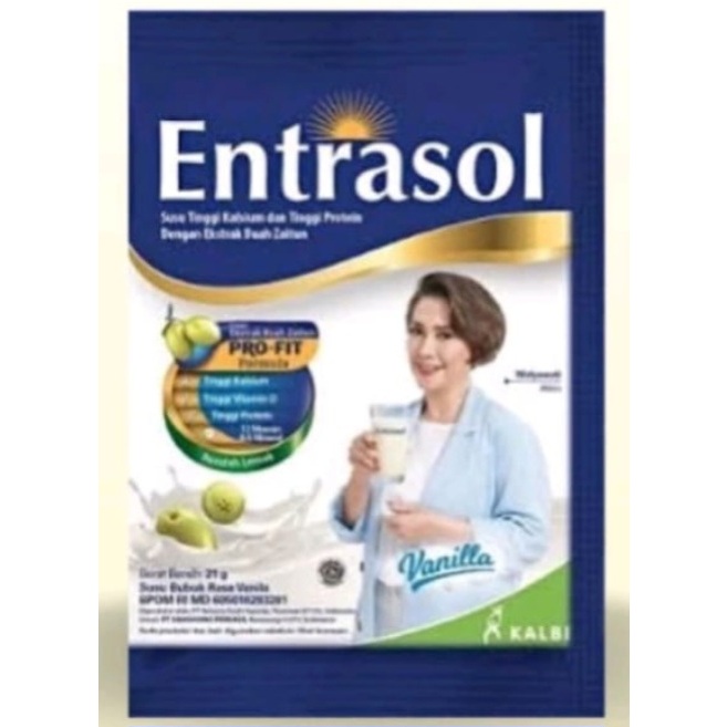 

Susu Entrasol Vanilla Sachet (20gr)