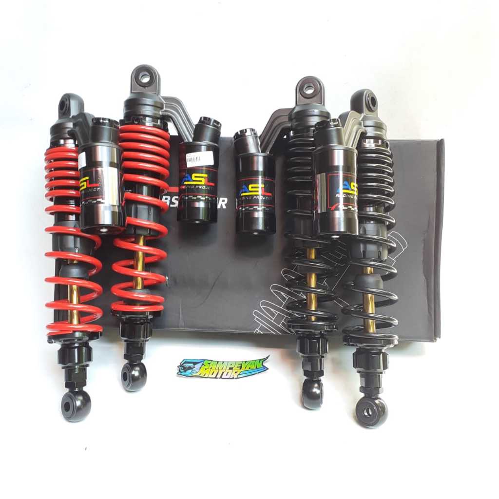 Promo Murah Obral Shock Sok Skok Shockbreker Belakang Tabung Atas ASL Model Copy KTC Extreme 340 mm 