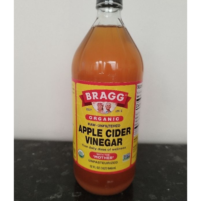 

Ready Stok Bragg Organic Apple Cider Vinegar 946 ml Raw Unfiltered Orignal