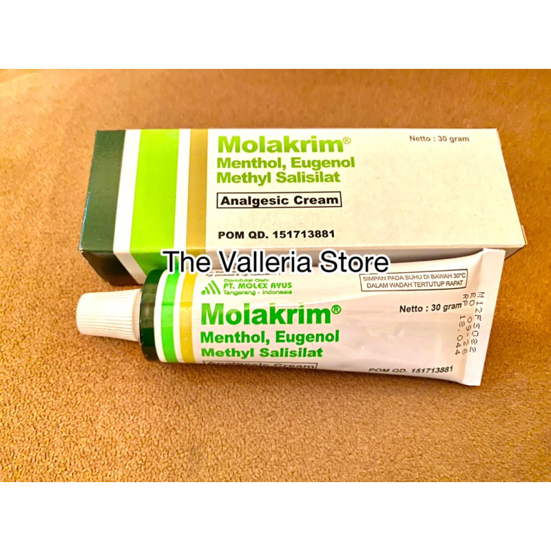 Molakrim Tube 30gr - Salep Anti Nyeri