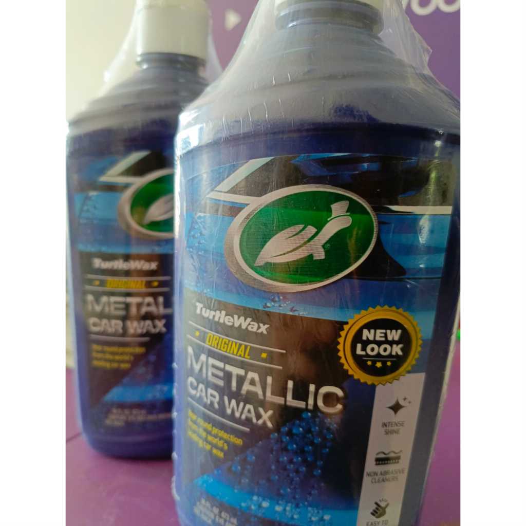 Turtle Wax Metallic Car Wax Liquid, Metalik Wax, Pengkilap Mobil