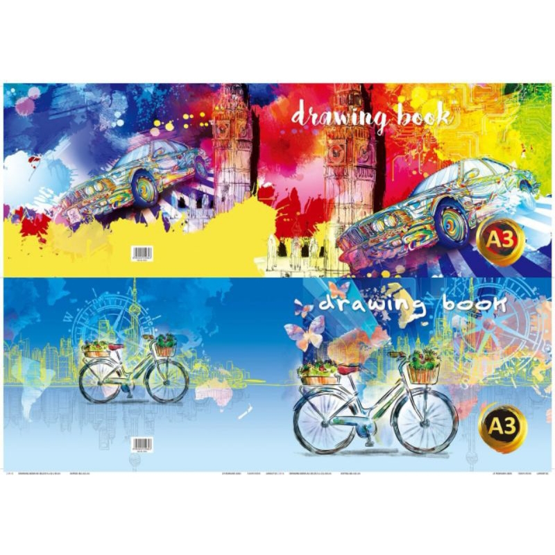 

Buku Gambar A3 / Buku Gambar Besar Murah / Buku Gambar A3 Murah